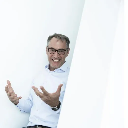 Sebastian Morgner beim Erklären